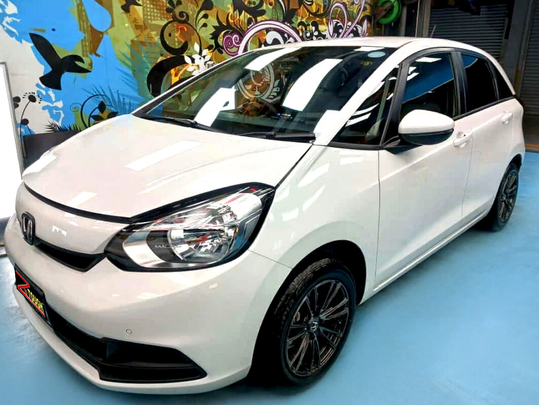 Honda Fit, sealed with ZeTough Ceramic at Revol Carz.