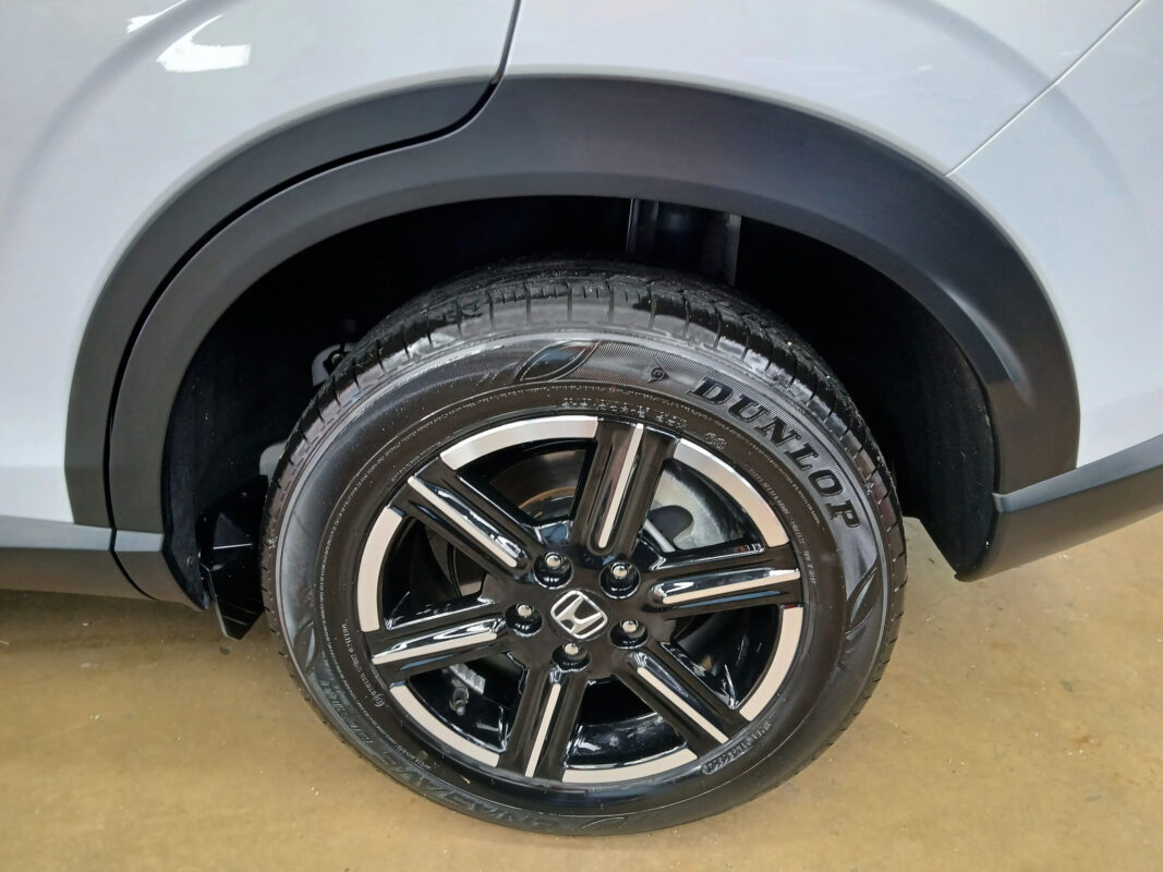 The Honda HR-V, finished and ready for collection.