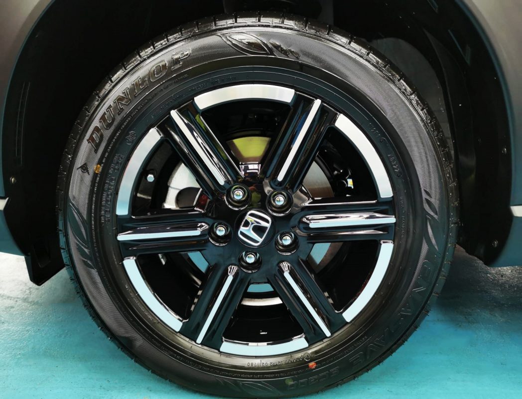 The Honda HR-V, finished and ready for collection.