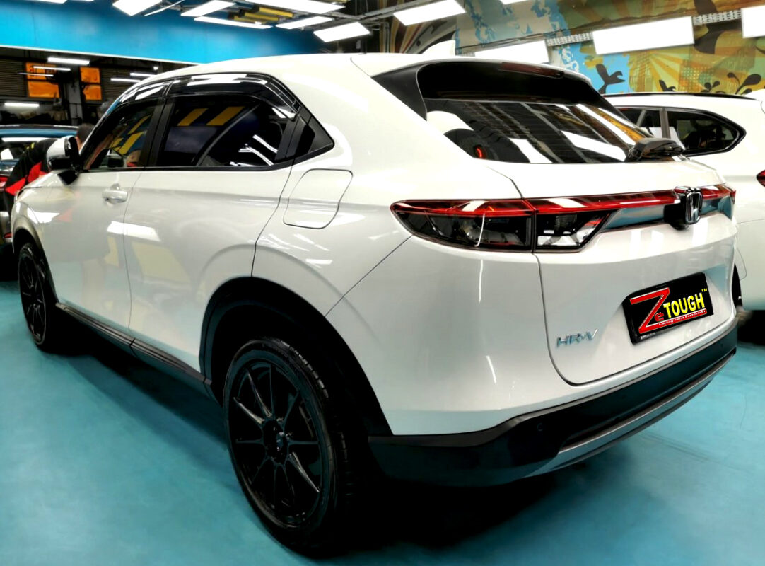 The Honda HR-V after its ZeTough coating.