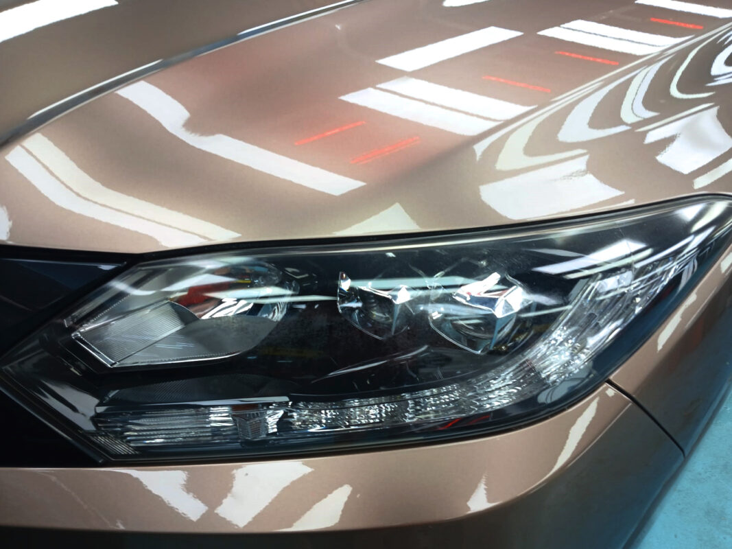 Honda HR-V after a full respray at Revol Carz, glossy finish.