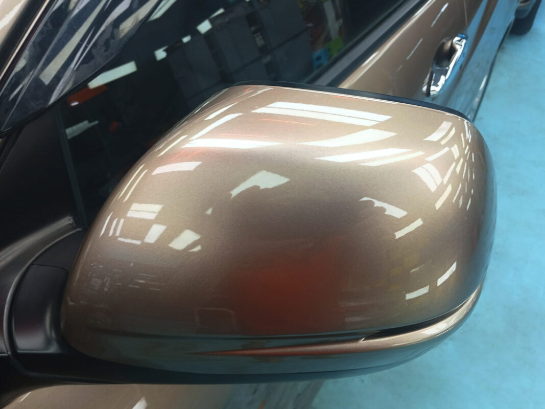 Before: the Honda HR-V's bodywork at the start of the job.