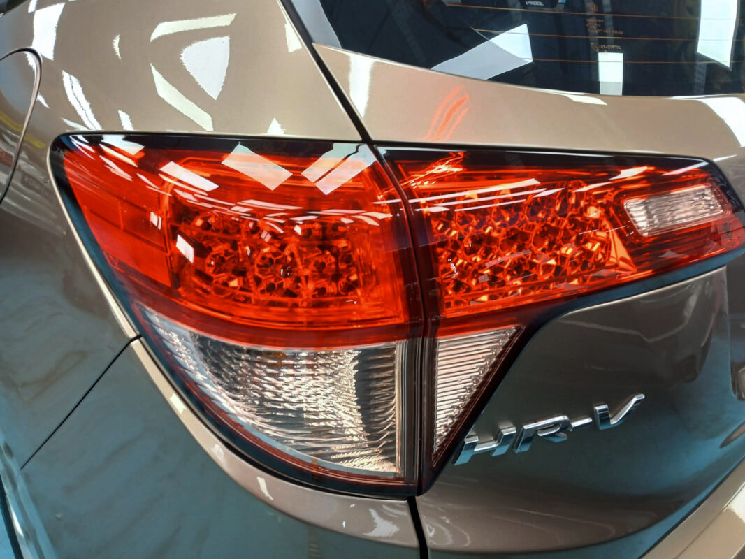 After: the Honda HR-V resprayed and finished with ZeTough Ceramic Paint Protection.