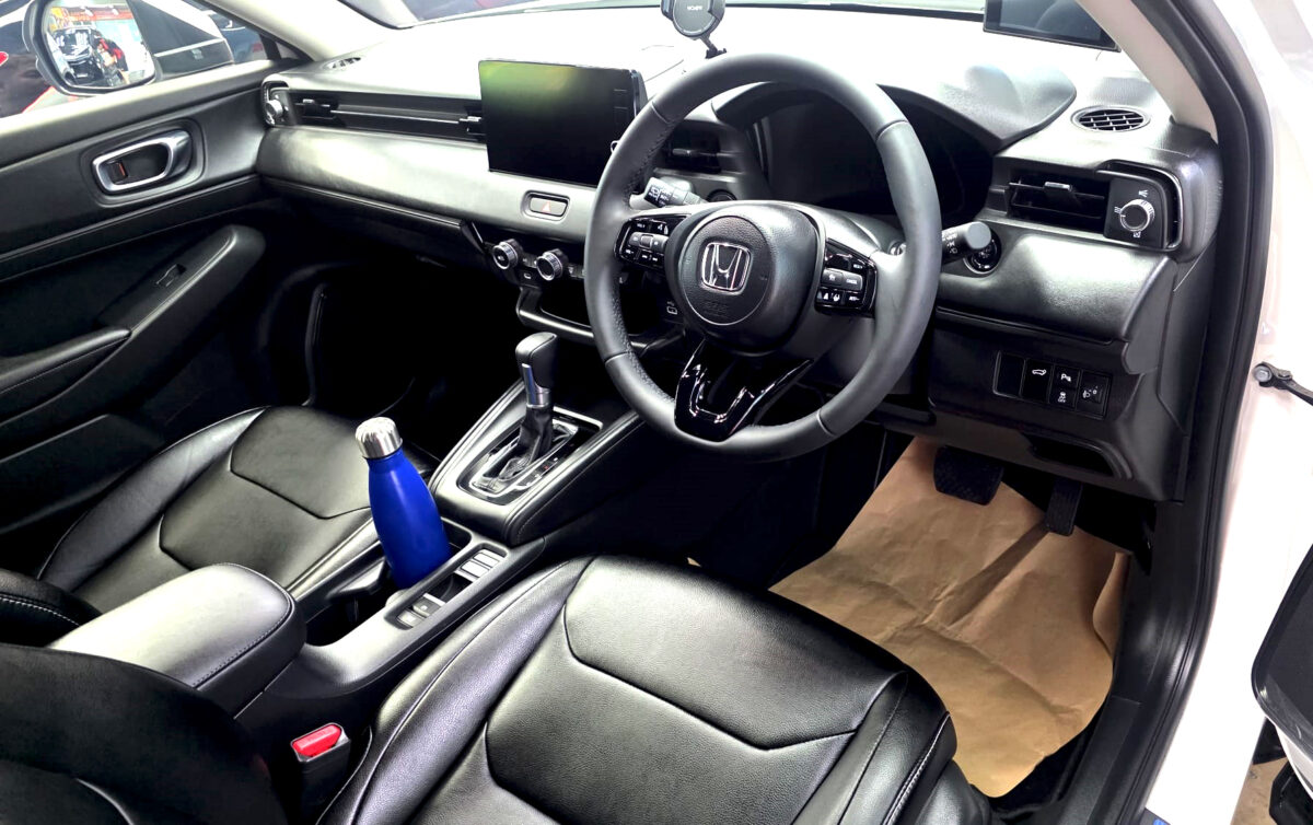 The Honda HR-V's protected, high-gloss finish.