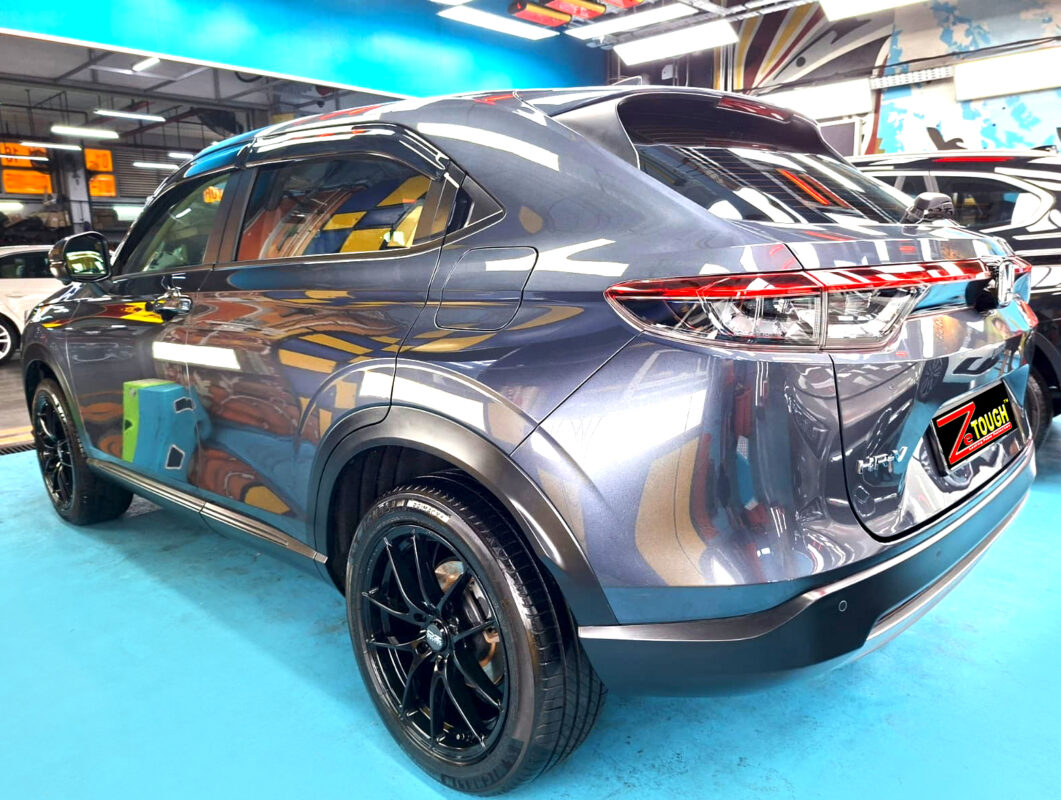 The Honda HR-V after its ZeTough coating.