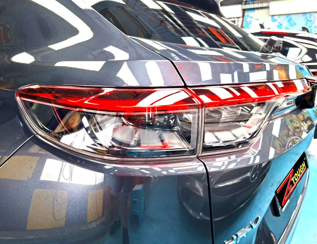 The finished Honda HR-V, glossy and protected.