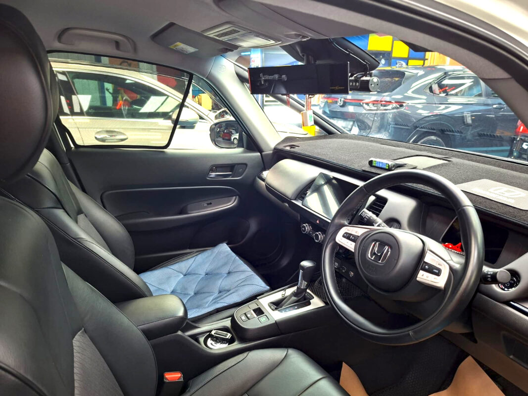 The Honda Jazz's protected, high-gloss finish.