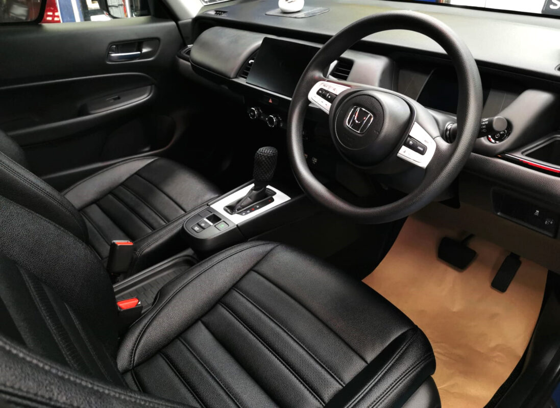 The Honda Jazz's protected, high-gloss finish.