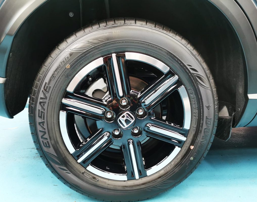 The Honda Vezel, finished and ready for collection.