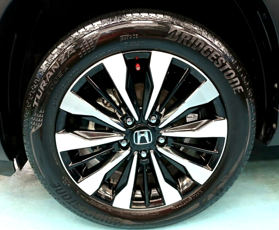 The Honda WR-V, finished and ready for collection.