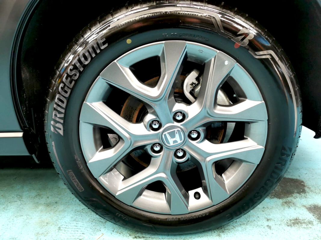 The Honda ZR-V, finished and ready for collection.
