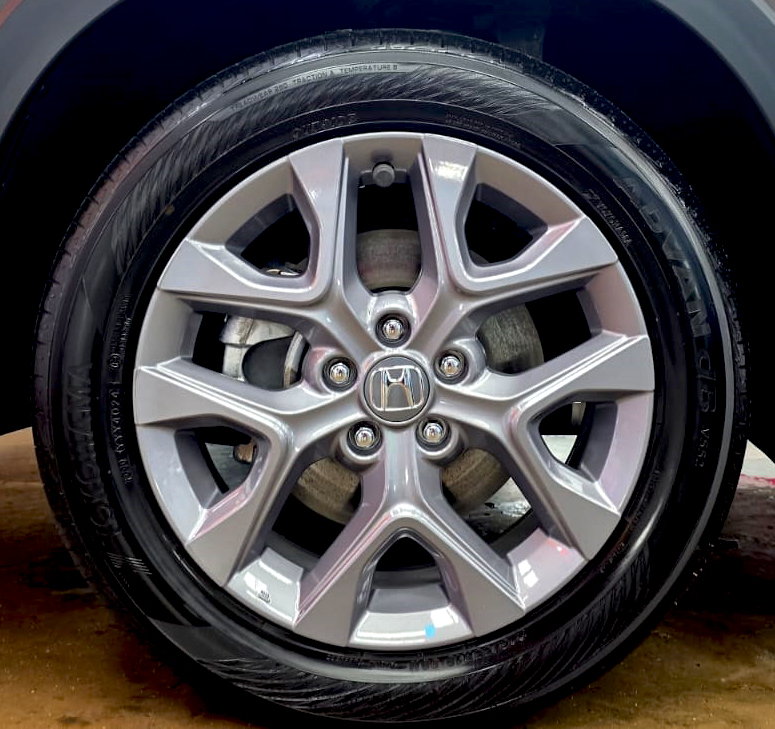 The Honda ZR-V, finished and ready for collection.