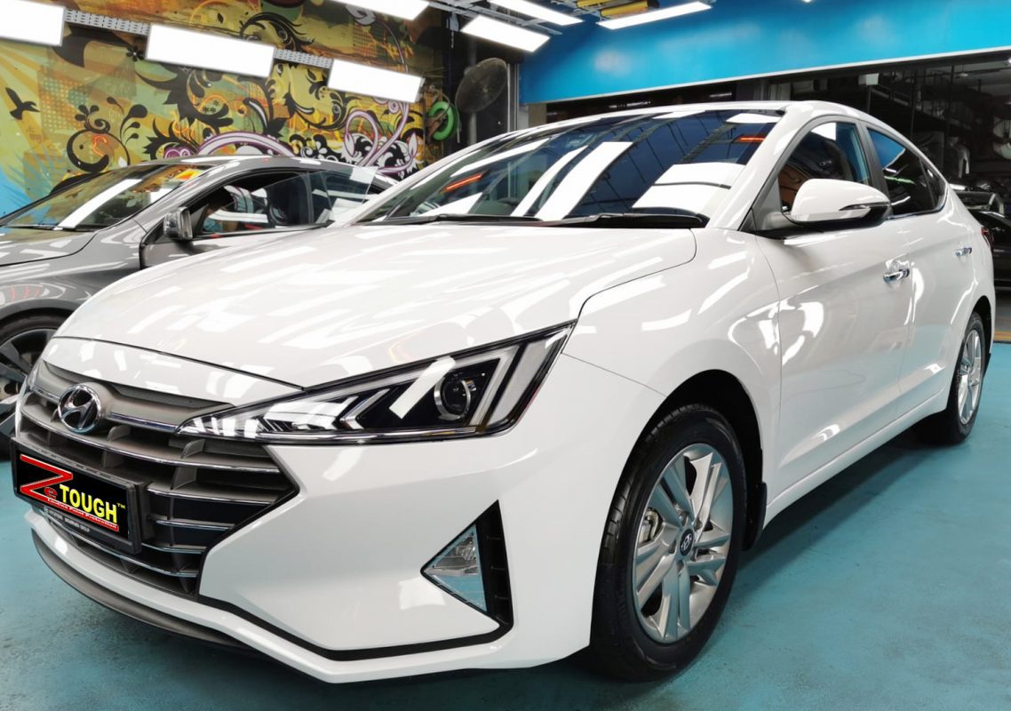 Hyundai AD Avante, sealed with ZeTough Ceramic at Revol Carz.