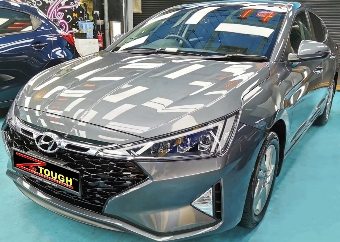 Hyundai Avante, sealed with ZeTough Titanium at Revol Carz.