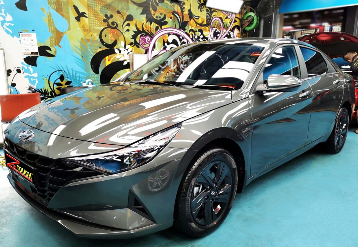 Hyundai Avante, sealed with ZeTough Titanium at Revol Carz.