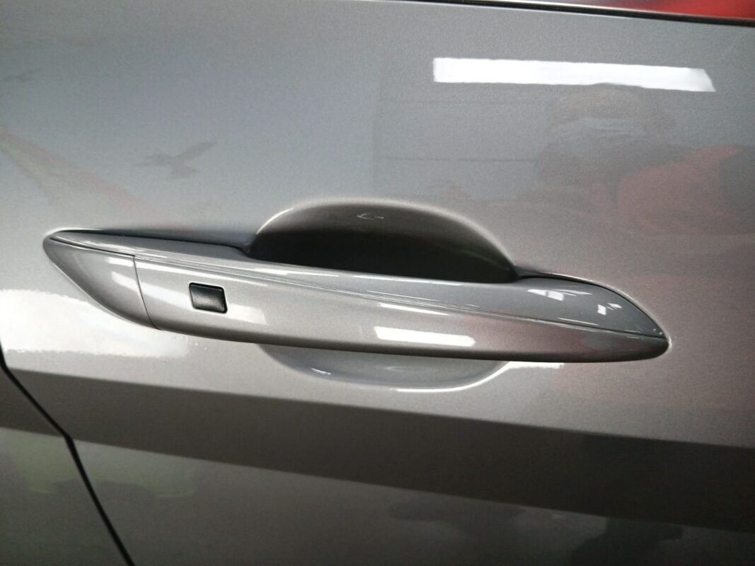 The Hyundai CN7 ready for collection after the respray.