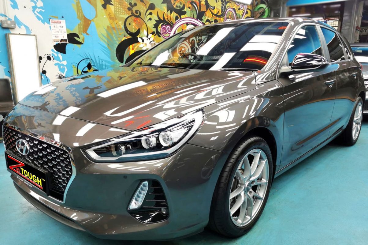 Hyundai i30, sealed with ZeTough Ceramic at Revol Carz.