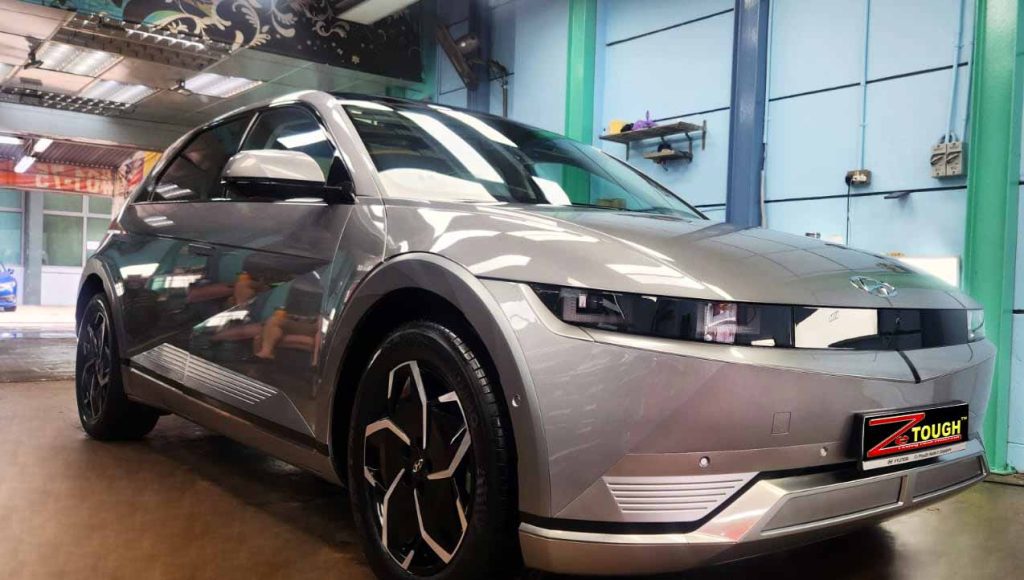 Hyundai Ioniq 5, sealed with ZeTough Ceramic at Revol Carz.