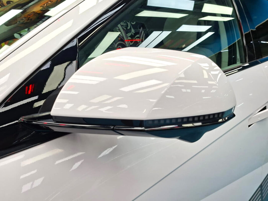 Detailed exterior of the Hyundai Ioniq 5.