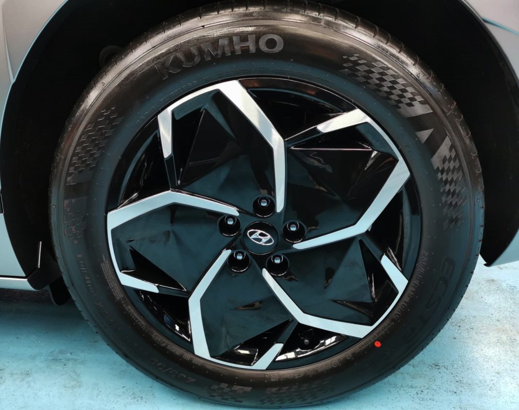 The Hyundai Ioniq5, finished and ready for collection.