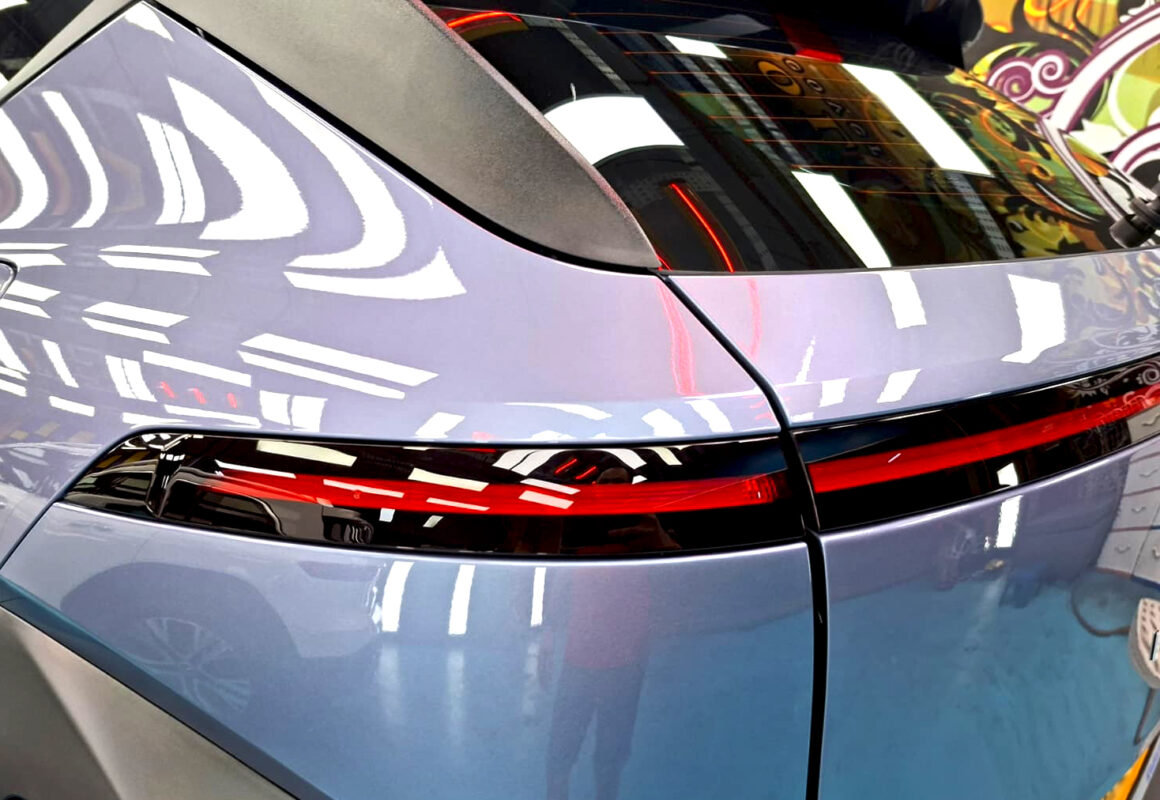 The finished Hyundai Kona, glossy and protected.