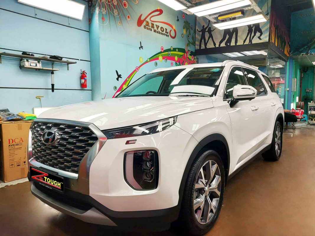 Hyundai LX2 Palisade, sealed with ZeTough Ceramic at Revol Carz.