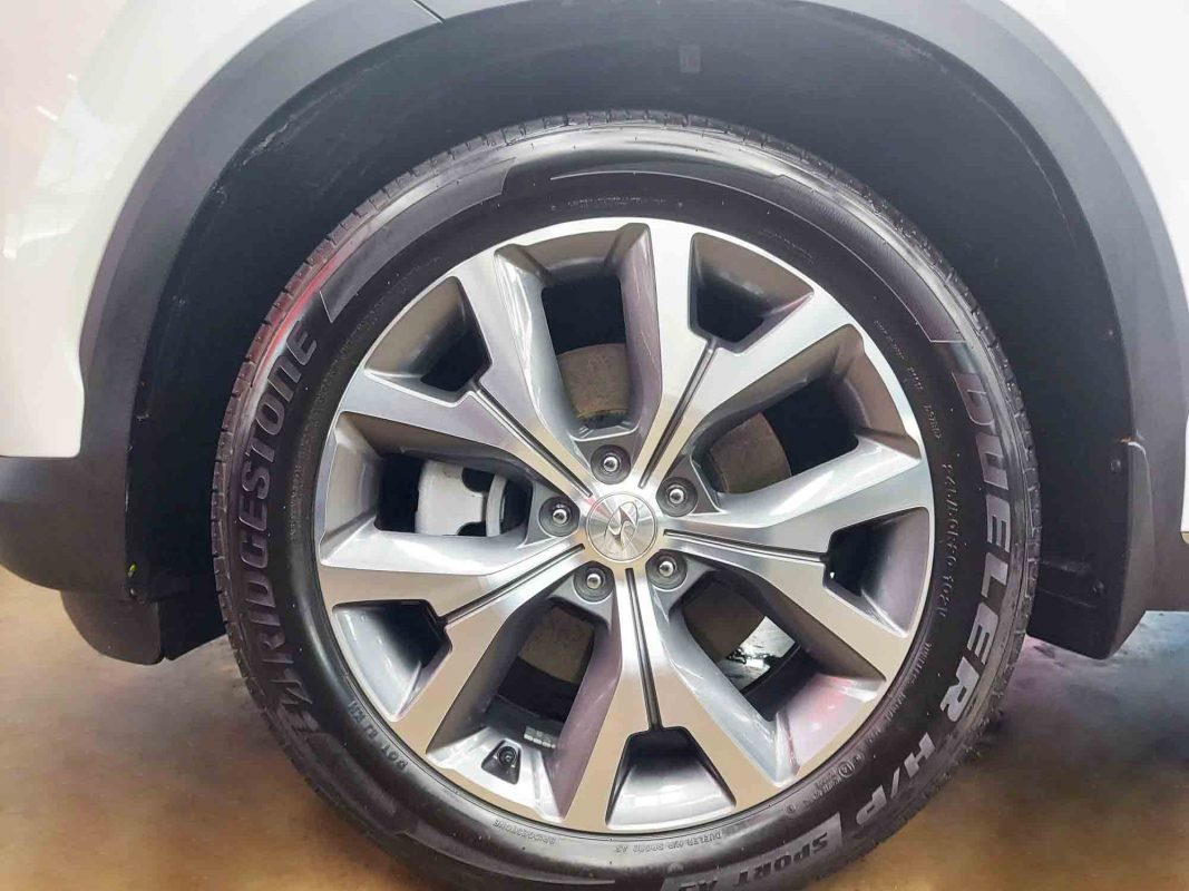 The Hyundai LX2 Palisade, finished and ready for collection.