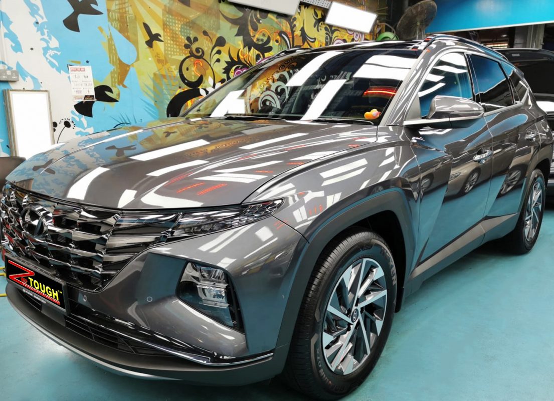 Hyundai NX4 Tucson, sealed with ZeTough Ceramic at Revol Carz.