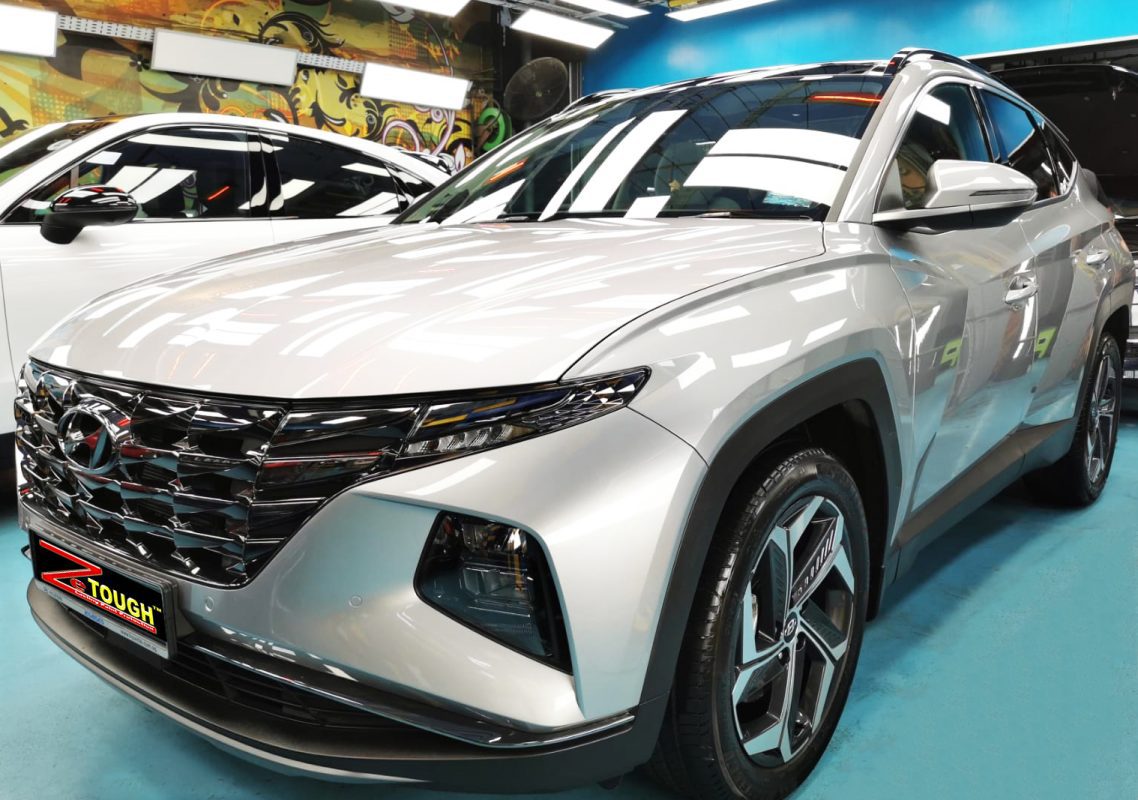 Hyundai NX4E Tucson, sealed with ZeTough Ceramic at Revol Carz.