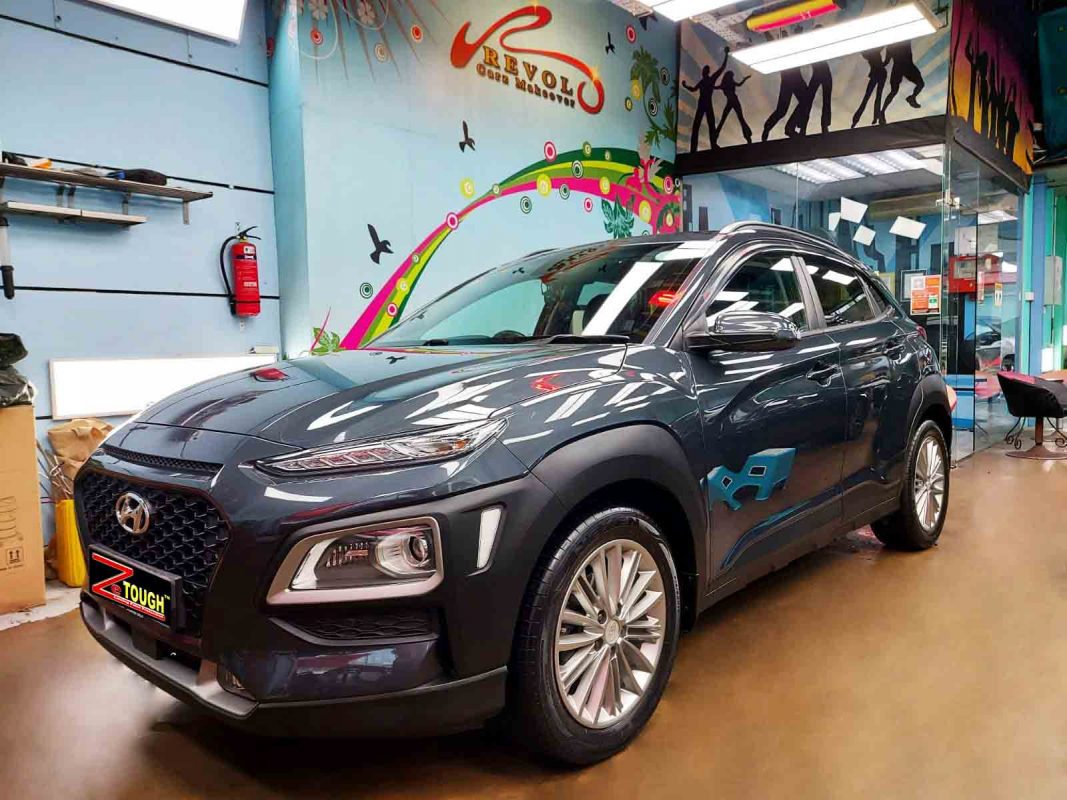 Hyundai OS Kona, sealed with ZeTough Ceramic at Revol Carz.