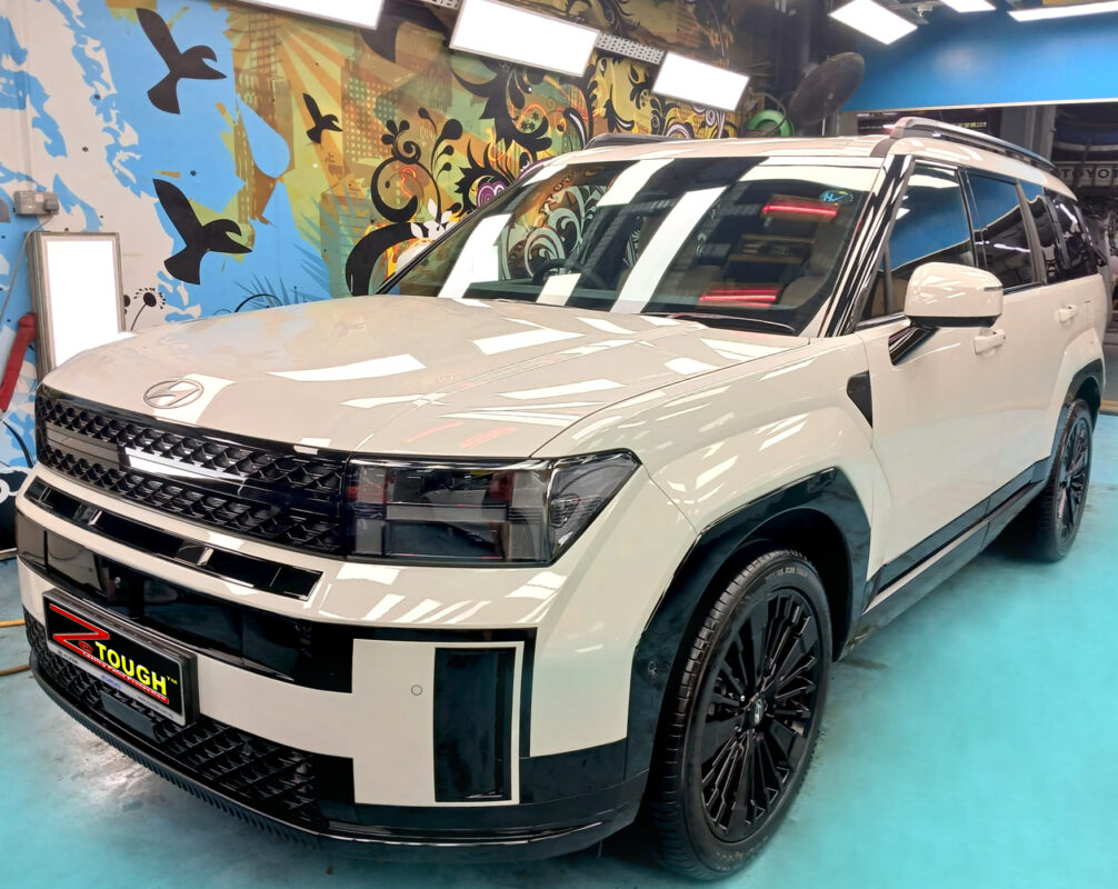 Hyundai Santa Fe, sealed with ZeTough Titanium at Revol Carz.