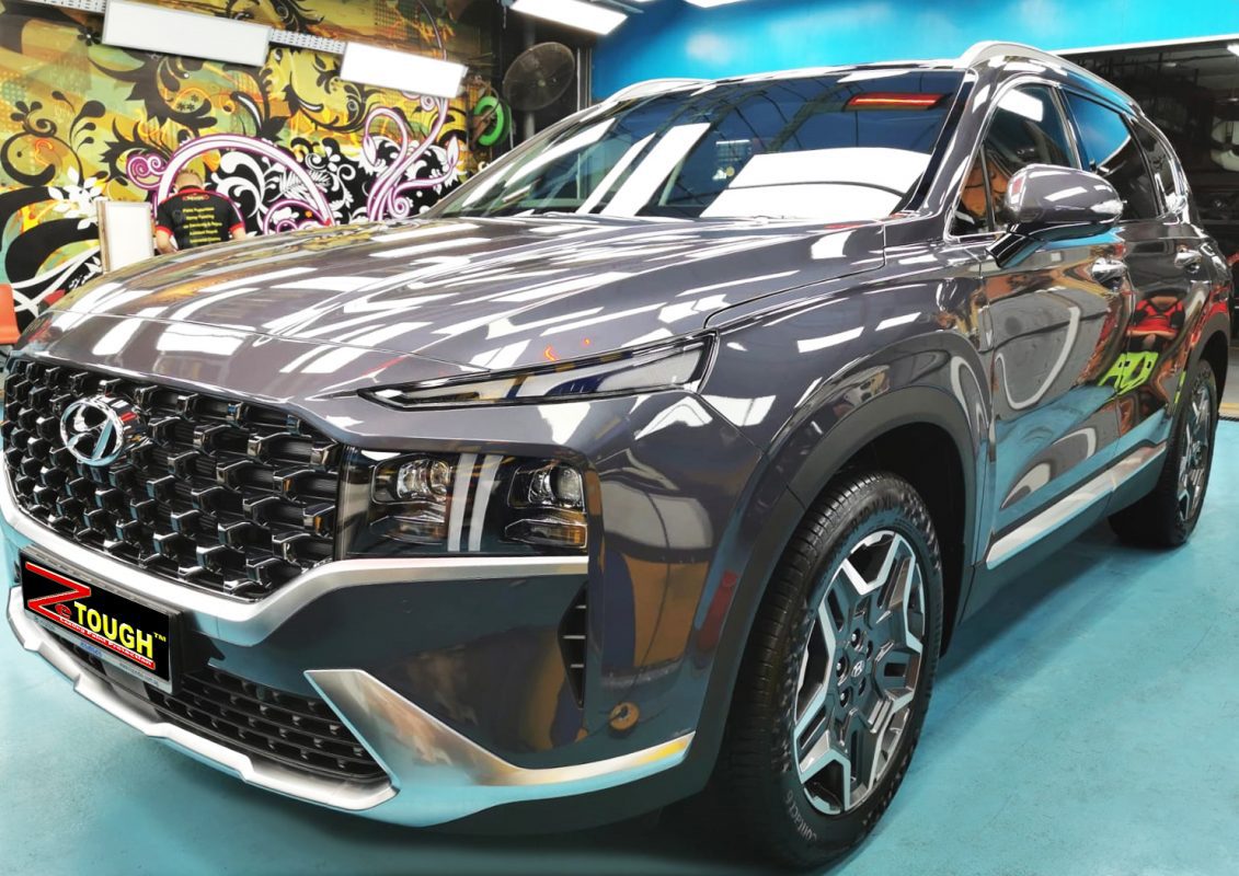 Hyundai Santa Fe, sealed with ZeTough Ceramic at Revol Carz.