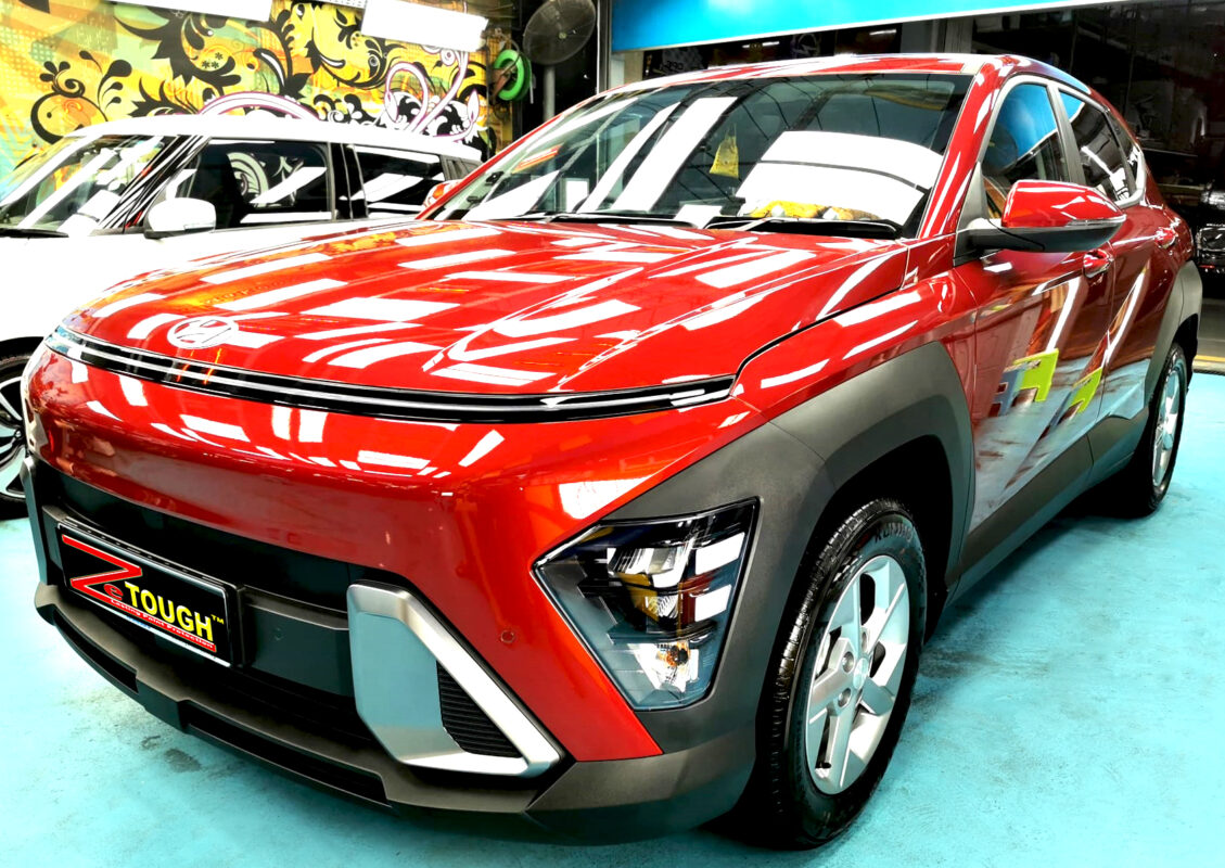 Hyundai SX2 Kona, sealed with ZeTough Ceramic at Revol Carz.