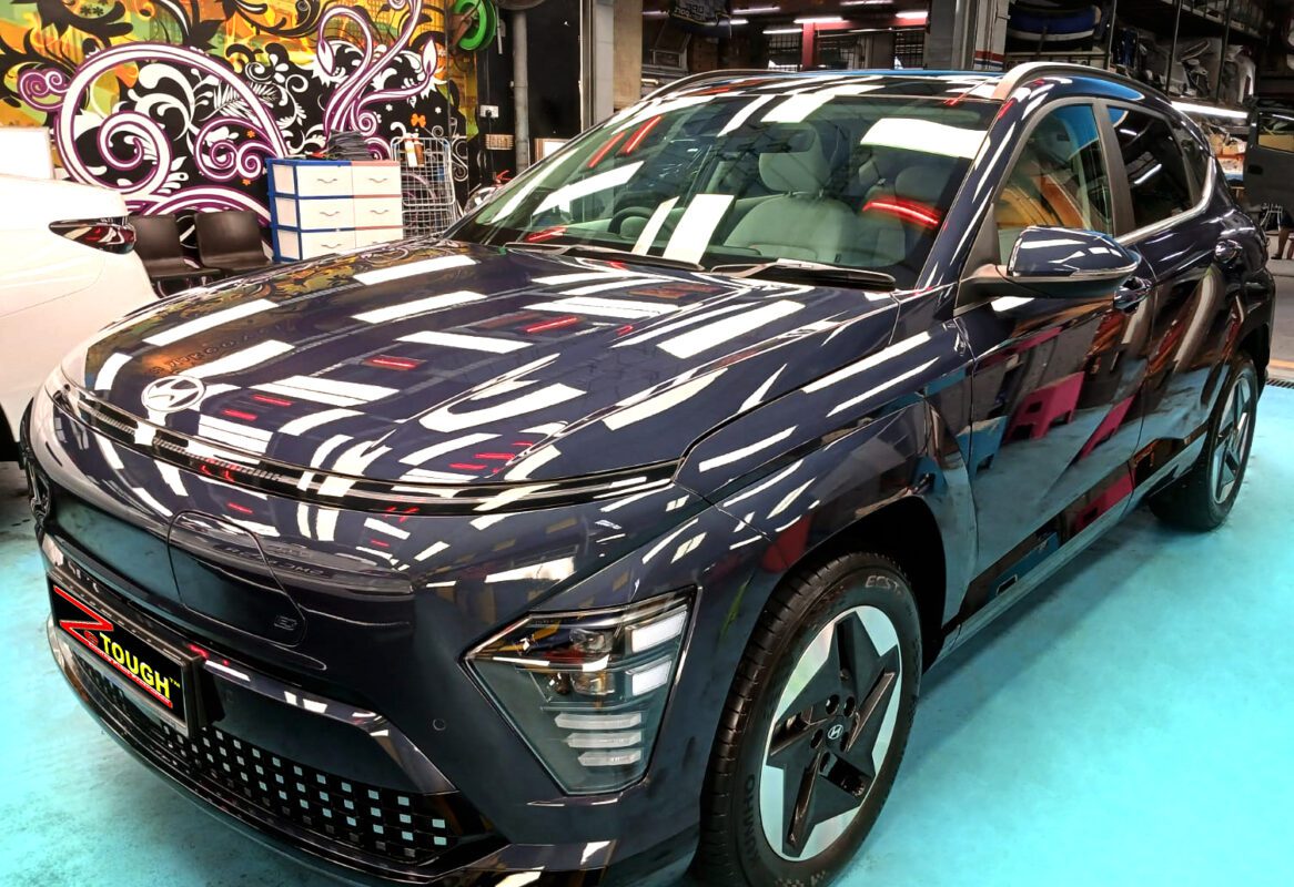Hyundai SX2 Kona, sealed with ZeTough Ceramic at Revol Carz.