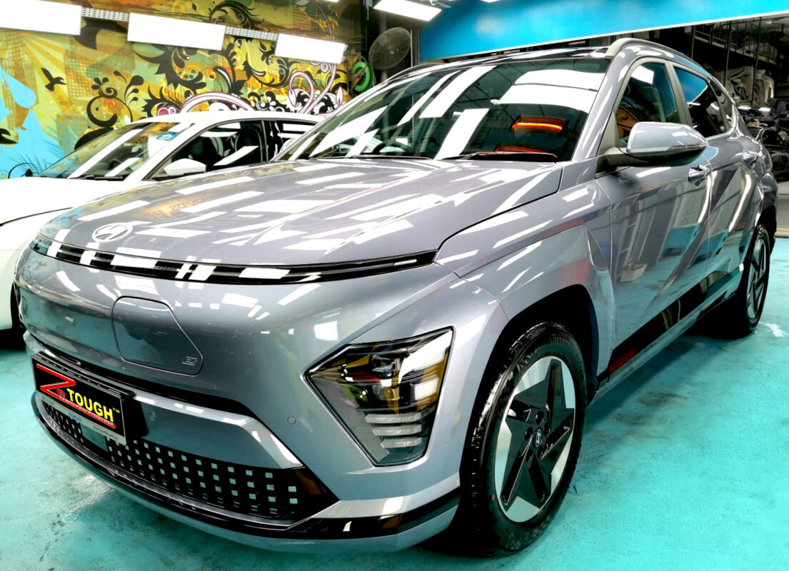 Hyundai SX2 Kona, sealed with ZeTough Titanium at Revol Carz.
