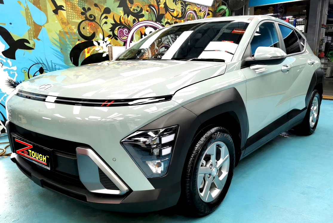 Hyundai SX2 Kona, sealed with ZeTough Ceramic at Revol Carz.