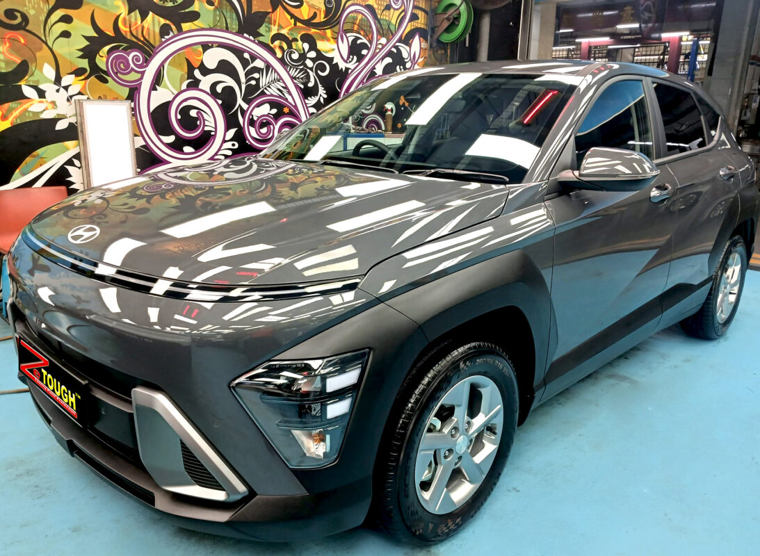 Hyundai SX2 Kona, sealed with ZeTough Ceramic at Revol Carz.
