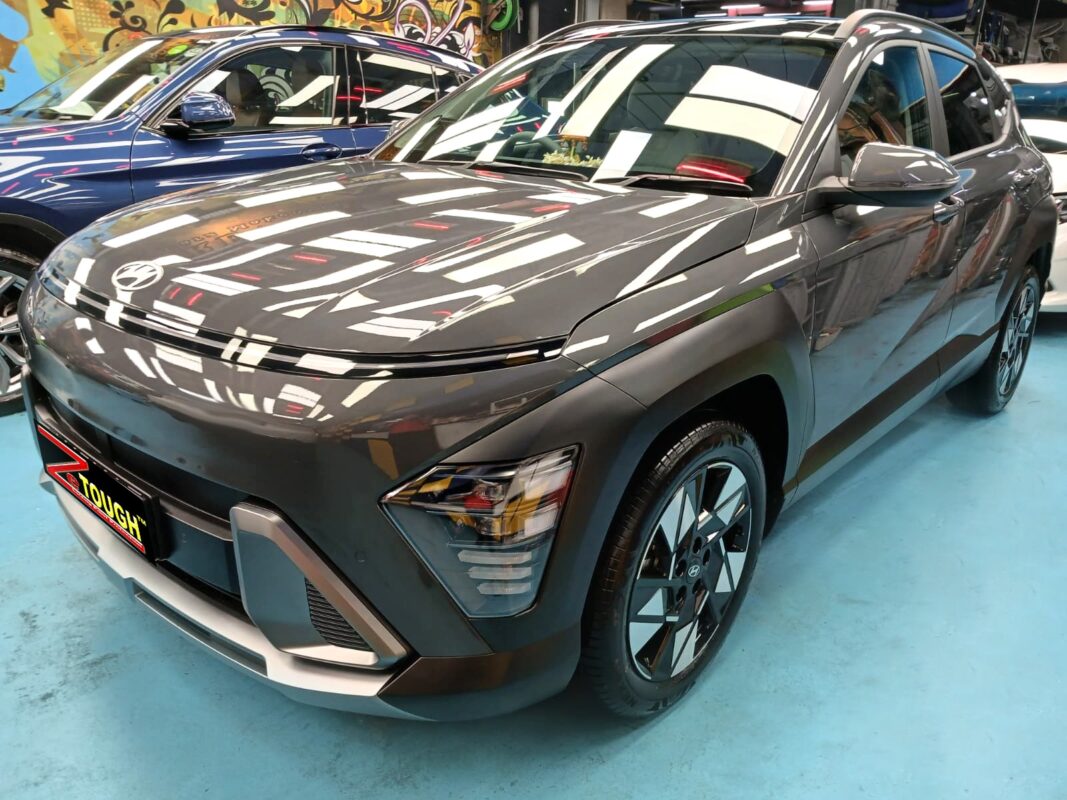 Hyundai SX2 Kona, sealed with ZeTough Titanium at Revol Carz.