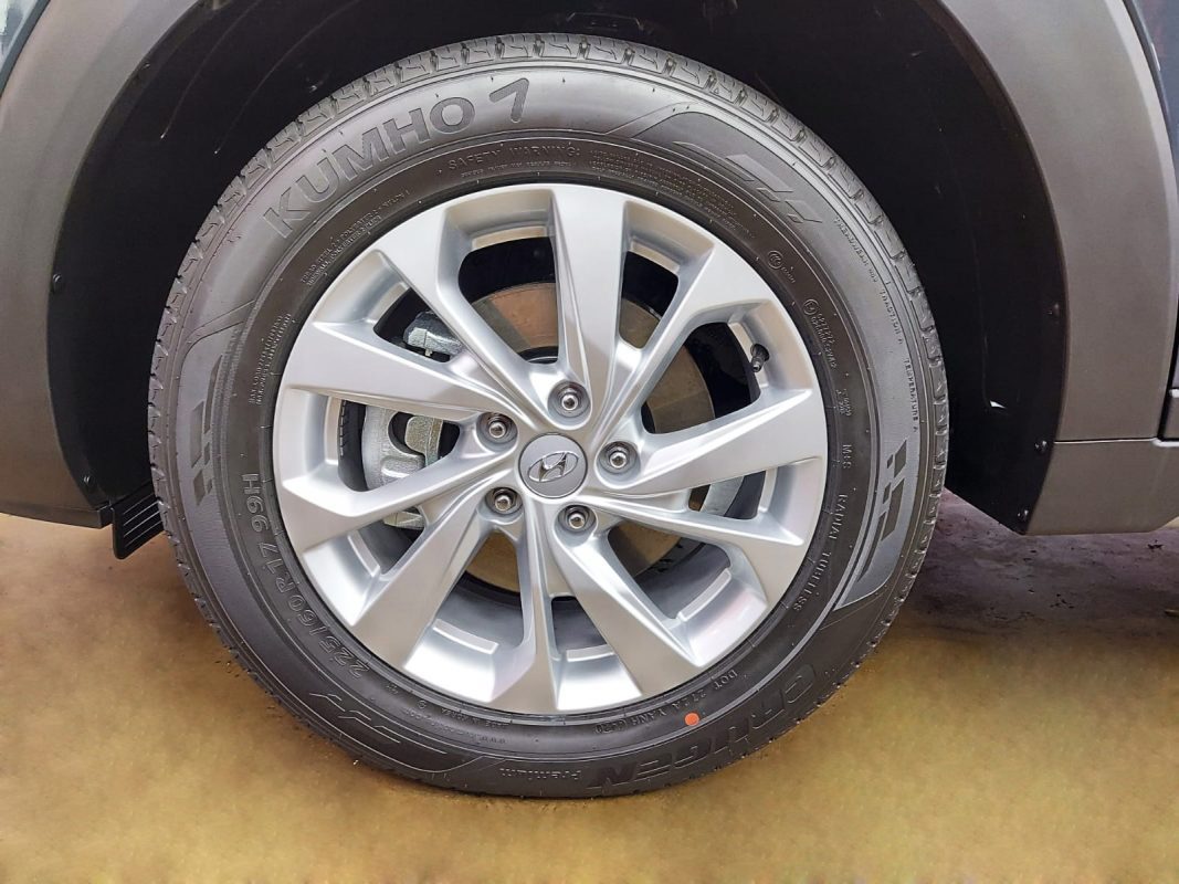 The Hyundai TL Tucson, finished and ready for collection.