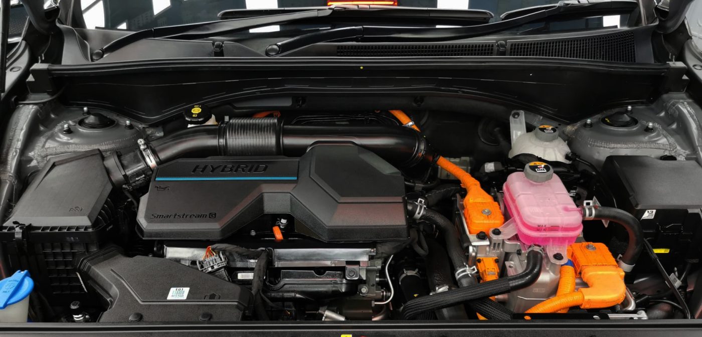 Detail of the Hyundai TM Santa Fe's bodywork sealed with ZeTough Ceramic.