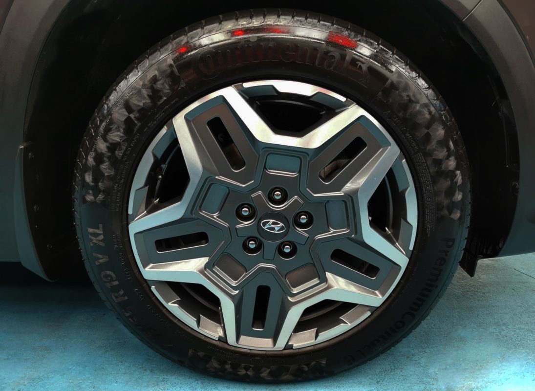 The Hyundai TM Santa Fe, finished and ready for collection.