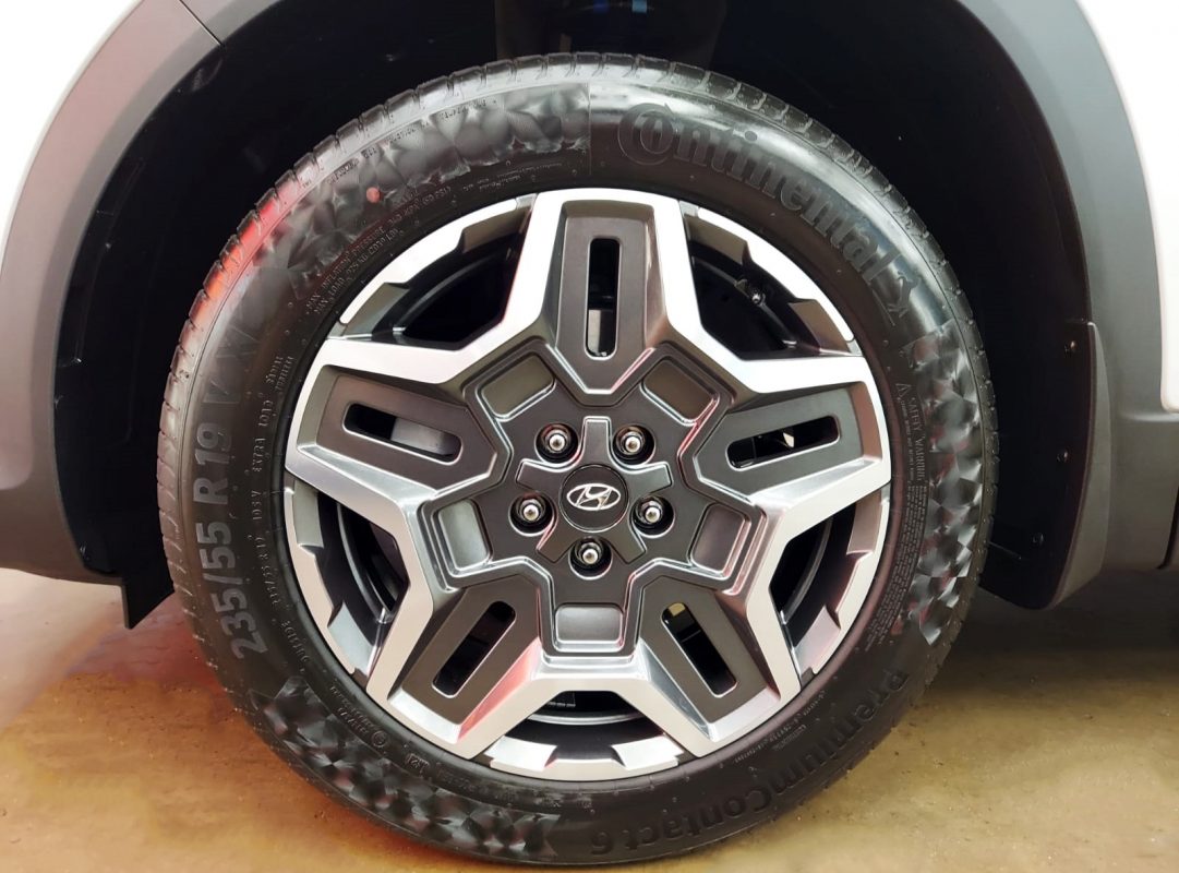 The Hyundai TM Santa Fe, finished and ready for collection.
