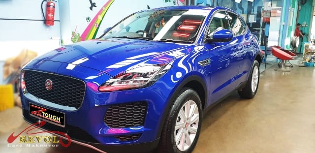 Jaguar E-Pace, sealed with ZeTough Titanium at Revol Carz.