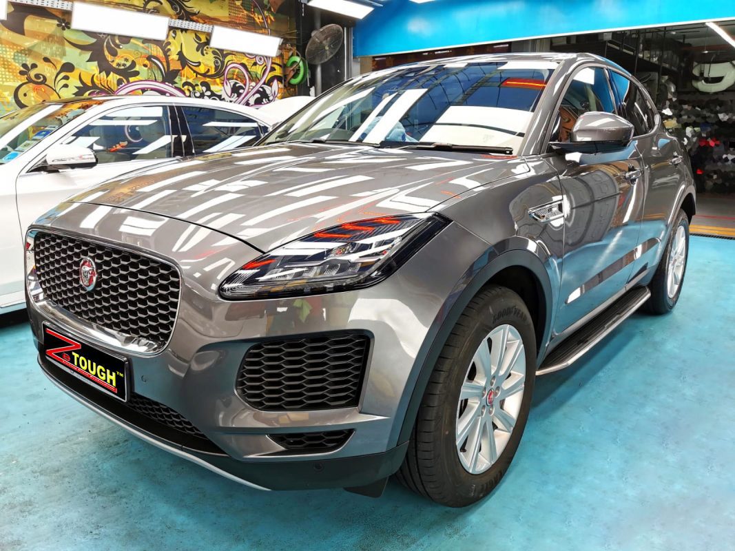Jaguar E-Pace, sealed with ZeTough Titanium at Revol Carz.