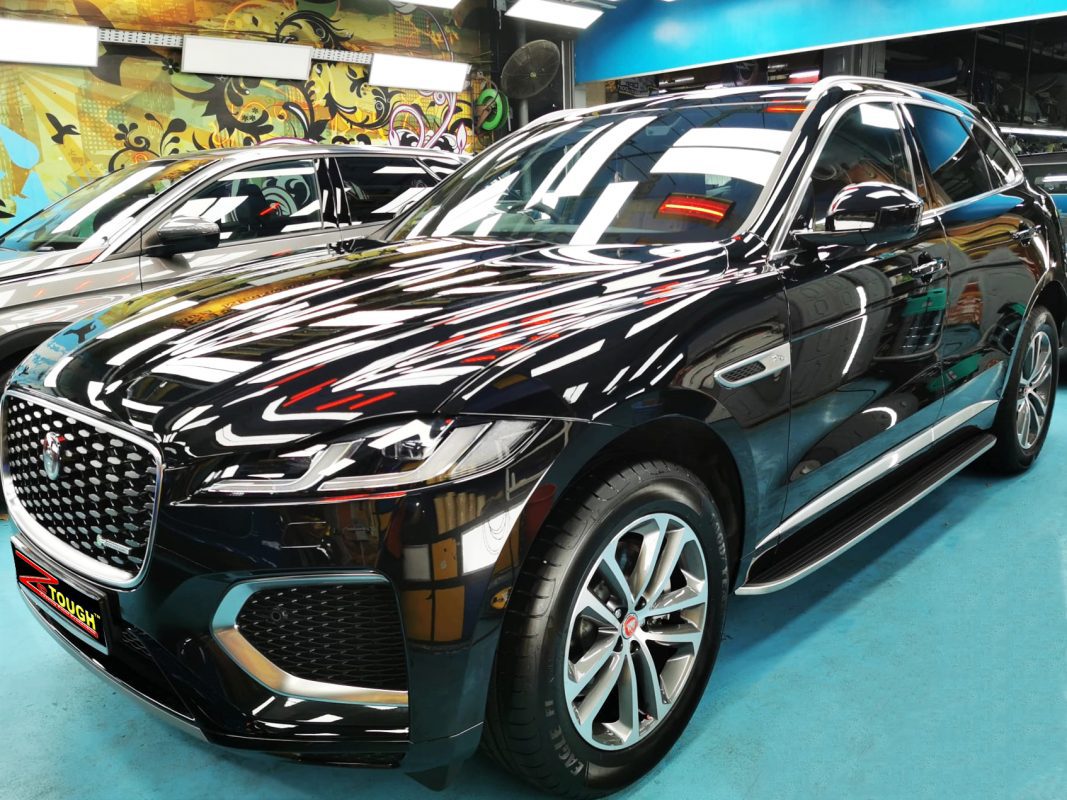 Jaguar F-Pace, sealed with ZeTough Titanium at Revol Carz.