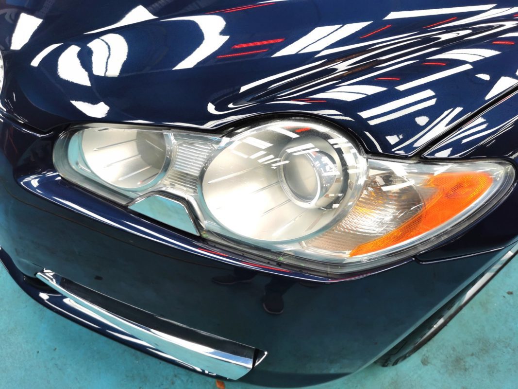 Jaguar XF, fully resprayed at Revol Carz.