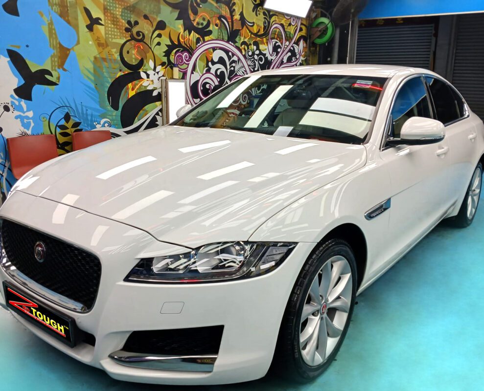 Jaguar XF, sealed with ZeTough Ceramic at Revol Carz.