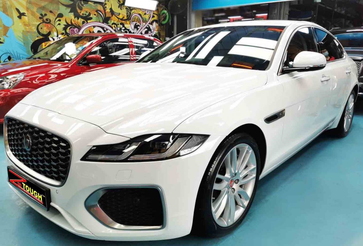 Jaguar XF, sealed with ZeTough Titanium at Revol Carz.