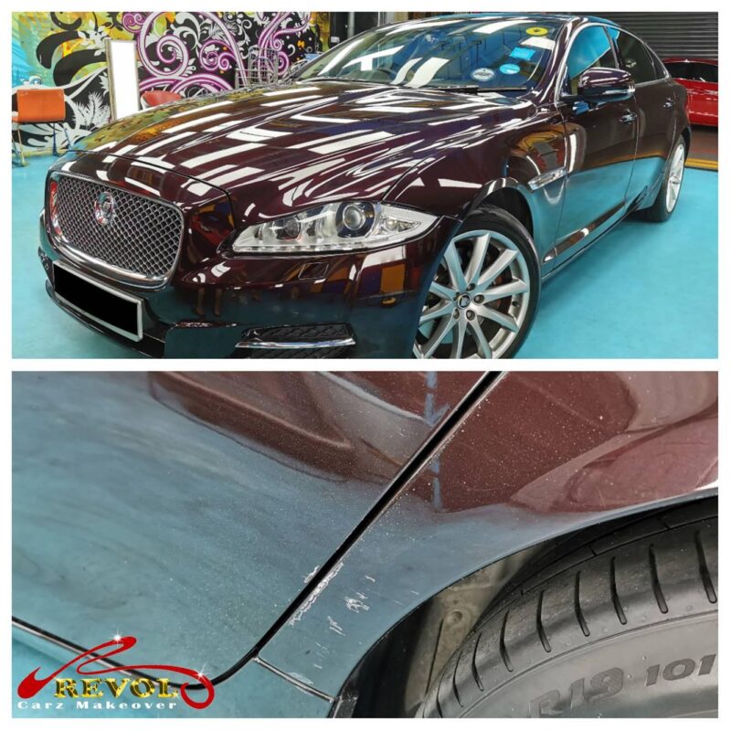 Jaguar XJL, sealed with ZeTough Ceramic at Revol Carz.