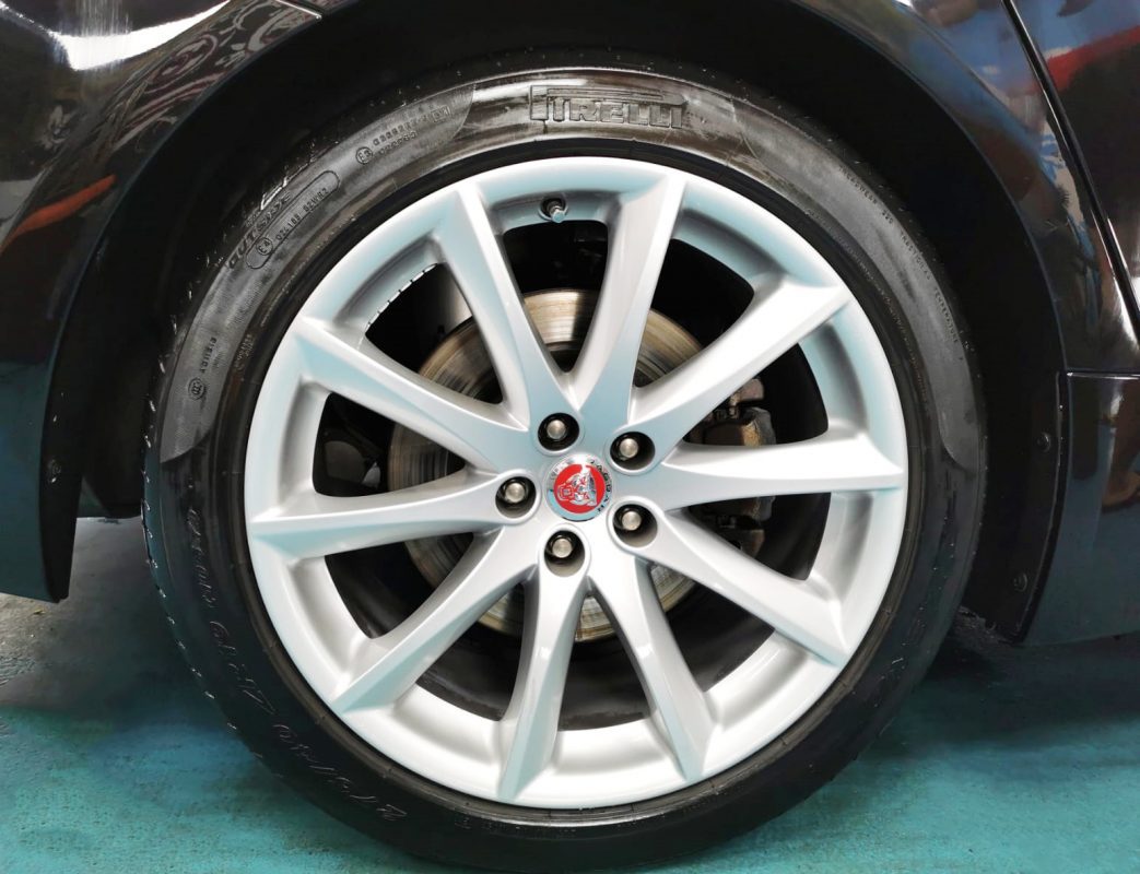 The Jaguar XJL, finished and ready for collection.